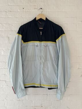 Prada Paneled Zip Jacket
